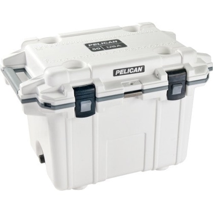 Pelican Coolers Im 50 Quart - Elite White-gray