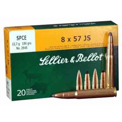 S&b Ammo 8x57mm Js - 196gr. Spce 20-pack