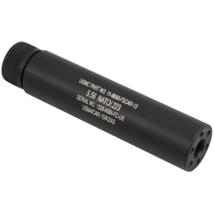 Guntec Ar15 Slip Over Fake - Suppressor Black