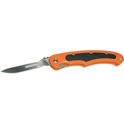 Havalon Knives Piranta Bolt - Blaze Orange W-12 #60a Blades