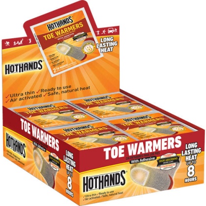 Hothands Toe Warmers 40 Pair - 8 Hour W- Adhesive