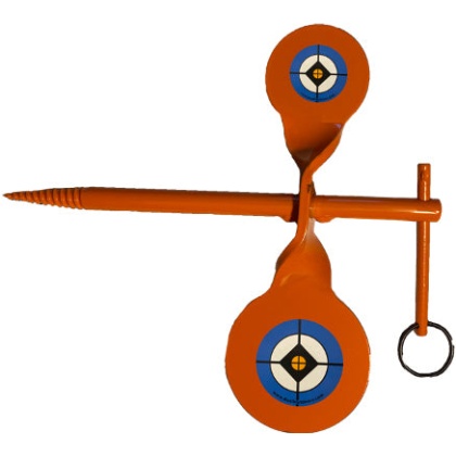 Do-all Steel Target Double - Tree Spinner Airgun