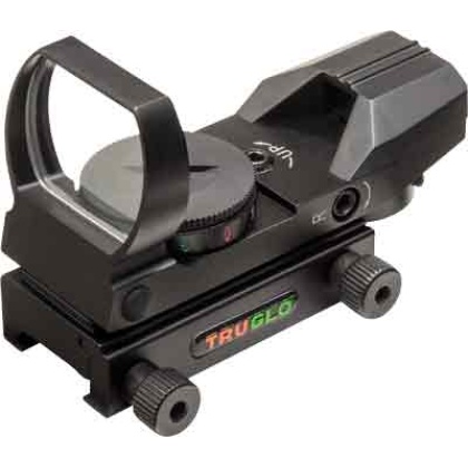 Truglo Panoramic Sight - 5-moa Dot Green-red Black