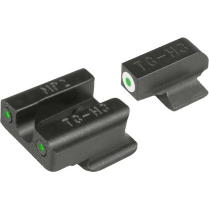 Truglo Sight Set S&w Bodyguard - Tritium Pro White W- U-notch