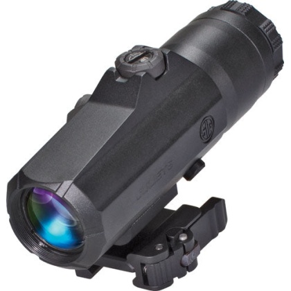 Sig Optics Juliet 6 Magnifier - 6x24 Powercam Qr Mount Black