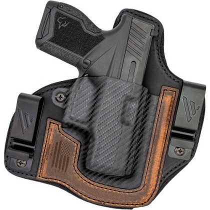 Versacarry Rebel Holster Iwb - Kydex Lthr Rh Sig Hellcat Brn