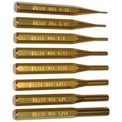 Grace Usa Punch Set - Punch Set Of 8 Brass