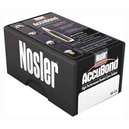 Nosler Bullets 338 Cal .338 - 180gr Accubond 50ct