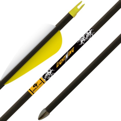 Gold Tip Arrow Lightning Youth - 2.5\