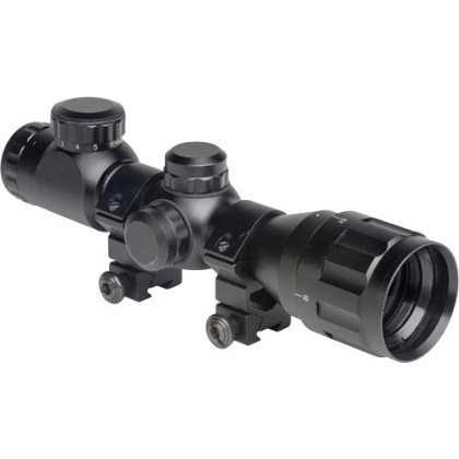 Hatsan Optima 4x32ce Ao - Compact Scope W- Rings & Caps