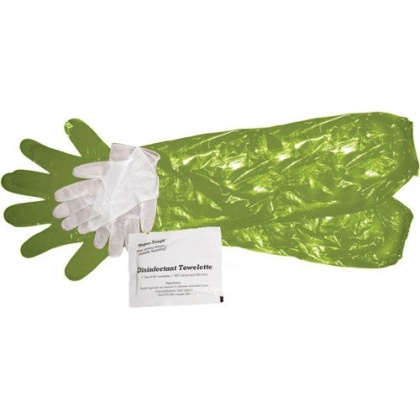 Hme Game Cleaning Glove Combo - Shoulder & Wrist W-towlette 4p