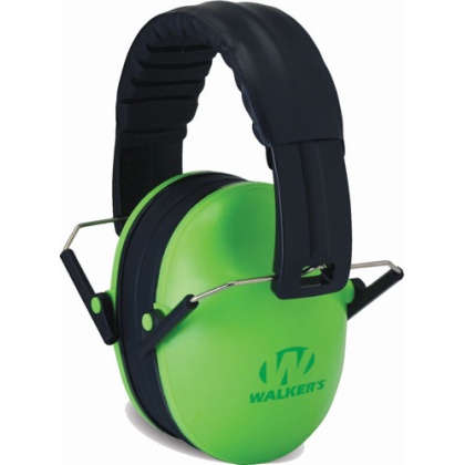 Walkers Muff Hearing - Protection Childrens 23db Lime