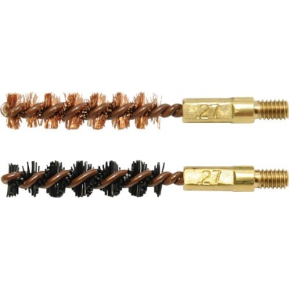 Otis Bore Brush .27 Cal 2-pk - 1-nylon 1-bronze 8-32 Thread