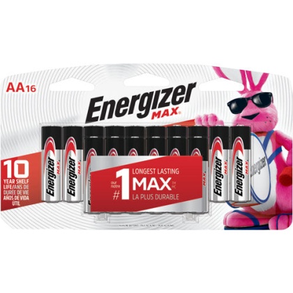 Energizer Max Batterries Aa - 16-pack