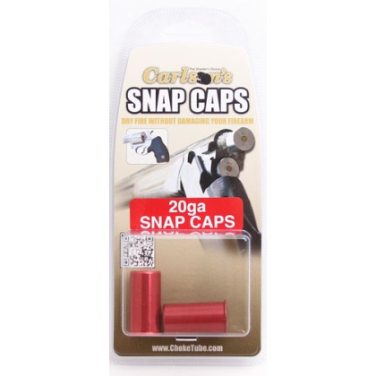 Carlsons Snap Cap 20ga - Aluminum 2pk