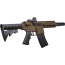 Crosman Bushmaster Mpw Co2 Air - Rifle Select Fire Black-fde