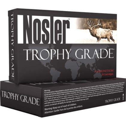 Nosler Ammo Trophy Grade - .30 Nosler 180gr Accubond 20pk