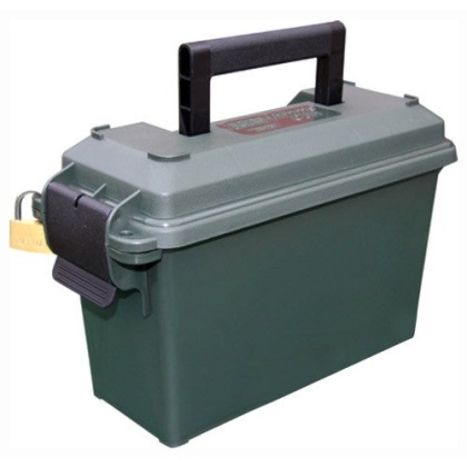 Mtm .30 Caliber Ammo Can Tall - Forest Green Lockable