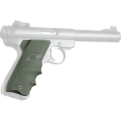 Hogue Grips Ruger Mkii-iii - W-finger Grooves Od Green