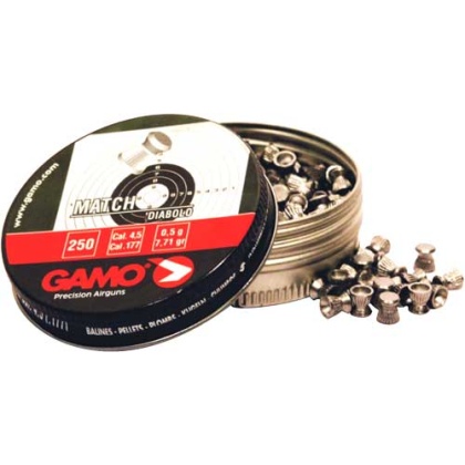 Gamo .177 Match Pellets - 7.5 Grains 250pk Tin