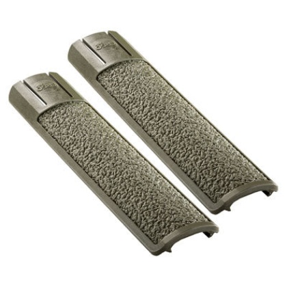 Ergo Grip Rail Cover Full Long - Textured Picatinny Od Grn 2pk